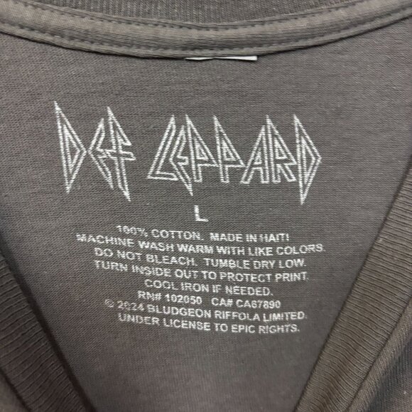 Def Leppard Angel Rock Tshirt size large - Picture 4 of 4